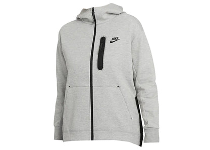 Nike Women's Tech Fleece Hoodie Dark Grey Heather/Black