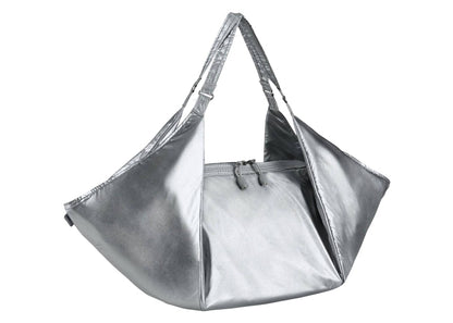 Nike Women's Victory Metallic Gym Tote Bag Silver