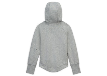 Nike Sportswear Kids' Tech Fleece Full-Zip Hoodie Dark Grey Heather/Black