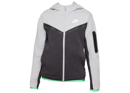 Nike Sportswear Kids' Tech Fleece Full-Zip Hoodie Light Smoke Grey/Anthracite/Sail