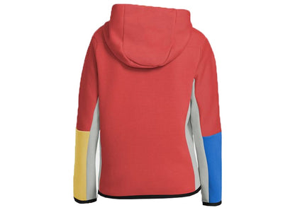 Nike Sportswear Kids' Tech Fleece Full-Zip Hoodie Lobster/Grey Fog/White