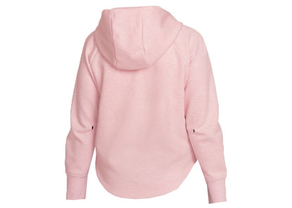 Nike Sportswear Kids' Tech Fleece Full-Zip Hoodie Pink Foam/Heather/Black