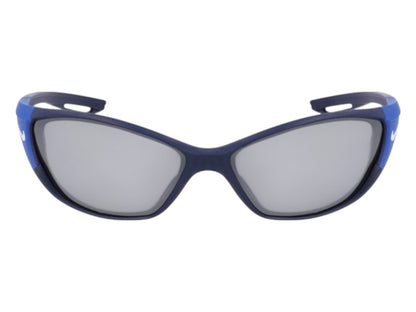 Nike Zone Sport Wraparound Sunglasses Matte Midnight Navy Silver Flash (ZONE-DZ7356-410-66)