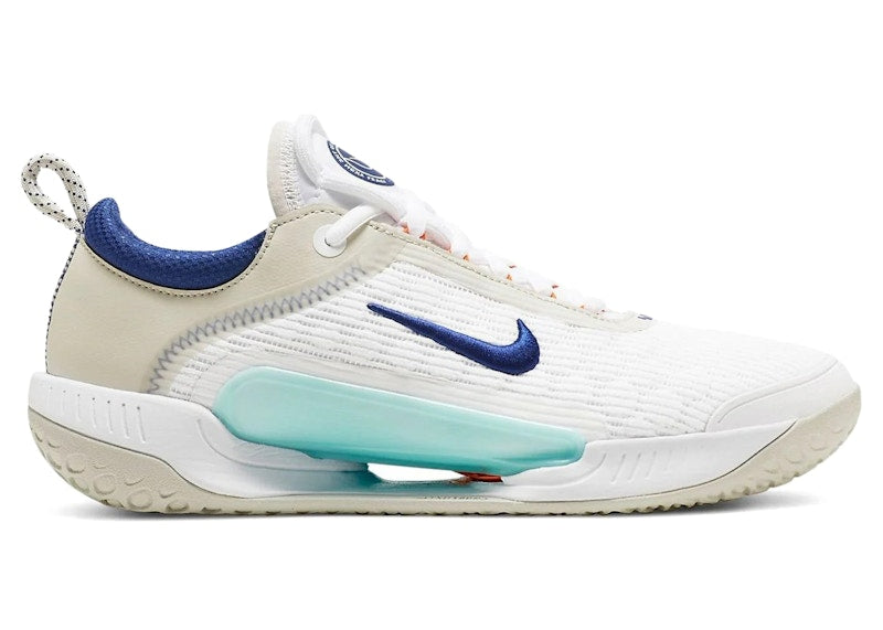 Nike Zoom Court NXT HC White Deep Royal Blue