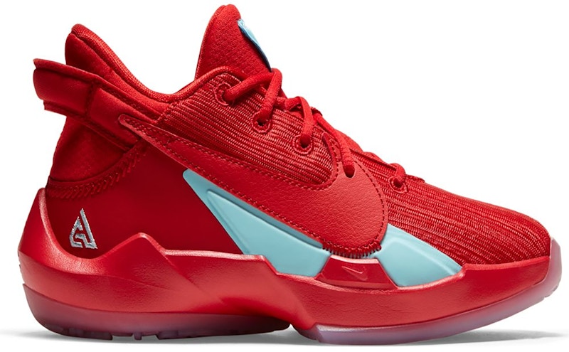 Nike Zoom Freak 2 University Red Glacier Ice (PS)