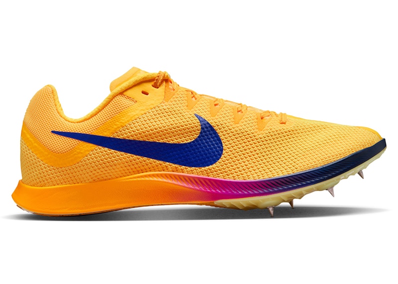 Nike Zoom Rival Distance Citron Pulse Indigo Burst