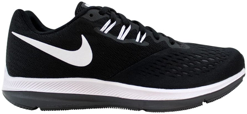 Nike Zoom Winflo IV 4 Black-White-Dark Grey (Women's)