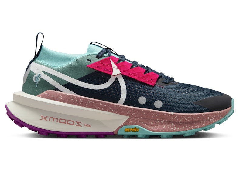 Nike ZoomX Zegama 2 Armory Navy Green Frost Vivid Grape Sail