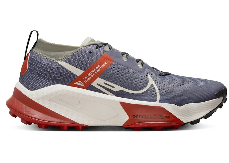 Nike ZoomX Zegama Light Carbon Dragon Red Cosmic Clay Light Orewood Brown