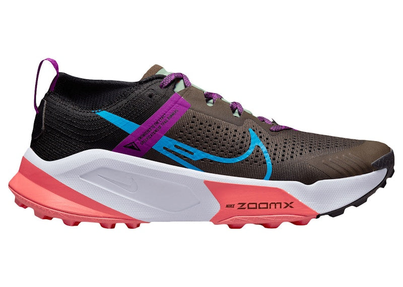 Nike ZoomX Zegama Trail Ironstone Laser Blue Magic Ember