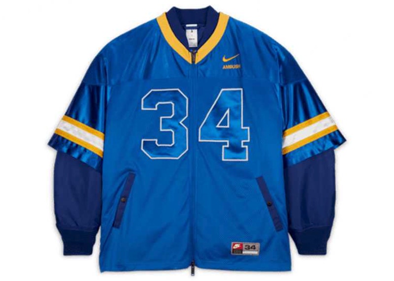 Nike x Ambush Football Jacket (Asia Sizing) Deep Royal Blue