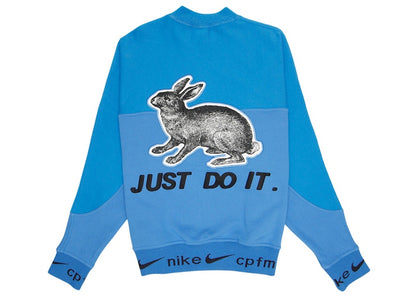 Nike x Cactus Plant Flea Market Fleece Crewneck Blue