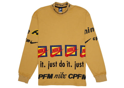 Nike x Cactus Plant Flea Market L/S T-shirt Mustard Yellow