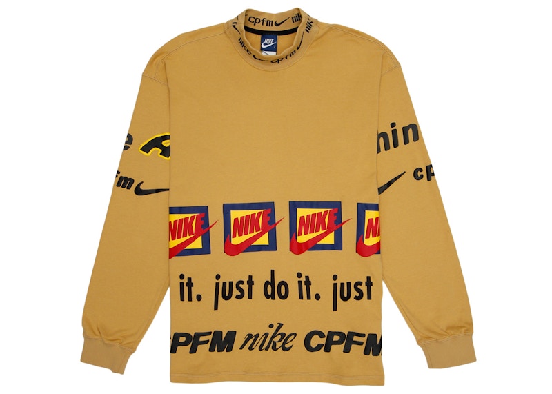 Nike x Cactus Plant Flea Market L/S T-shirt Mustard Yellow