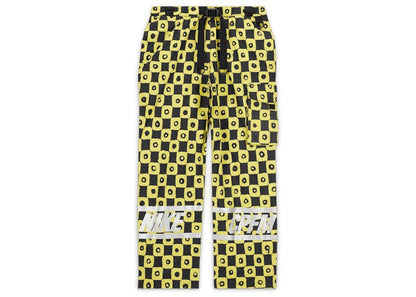 Nike x Cactus Plant Flea Market Waffle Pants (Asia Sizing) Yellow Black