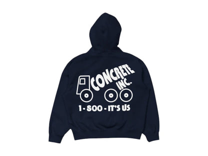 Nike x Concrete Boys 1-800-It's-Us Zip Hoodie Navy
