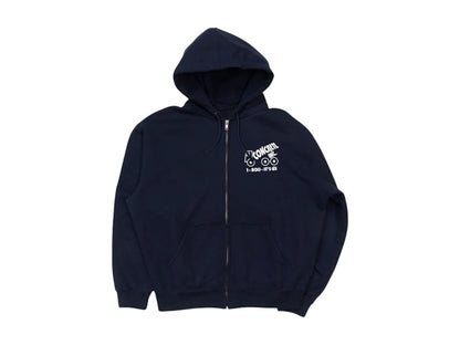 Nike x Concrete Boys 1-800-It's-Us Zip Hoodie Navy