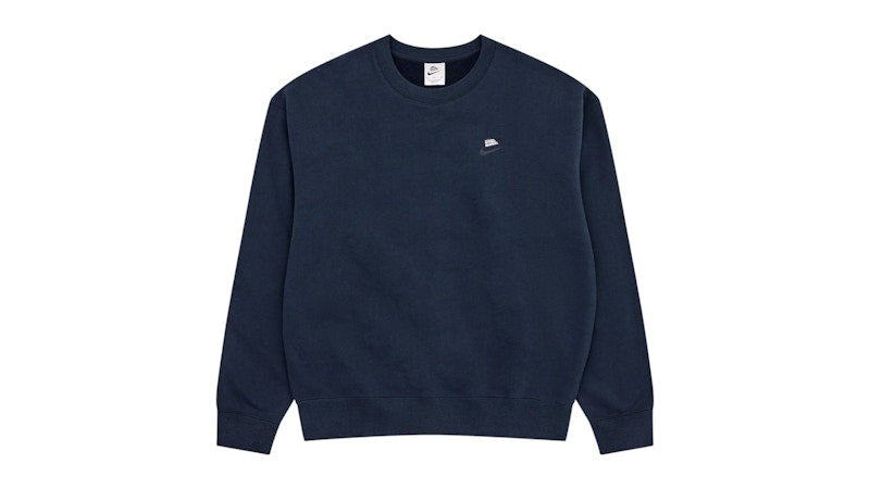 Nike x DSM Dover Street Market Fleece Crewneck Sweatshirt Navy