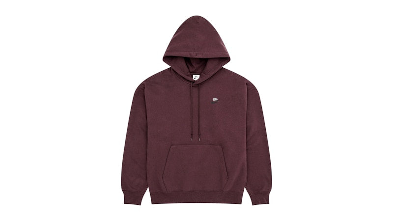 Nike x DSM Dover Street Market Fleece Hooded Sweatshirt Burgundy