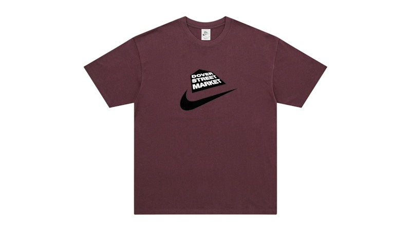 Nike x DSM Dover Street Market T-shirt Burgundy