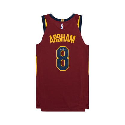 Nike x Daniel Arsham x Cleveland Cavaliers Signed Icon Authentic Jersey Wine