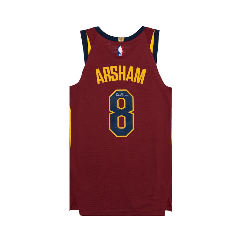 Nike x Daniel Arsham x Cleveland Cavaliers Signed Icon Authentic Jersey Wine