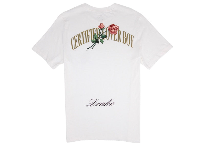 Nike x Drake Certified Lover Boy Rose T-shirt White