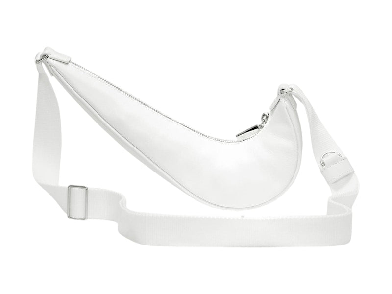 Nike x Jacquemus Le Swoosh Crossbody Bag White/White/Shiny Silver