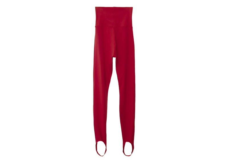 Nike x Jacquemus Women's Stirrup Leggings Dark Red