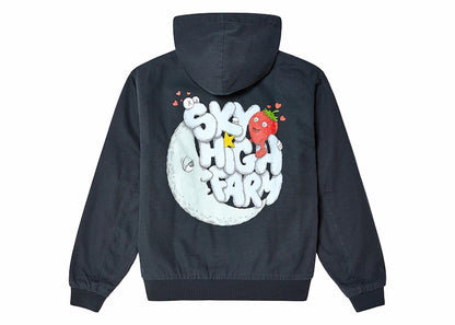 Nike x KAWS Sky High Farm Workwear Hooded Jacket Black