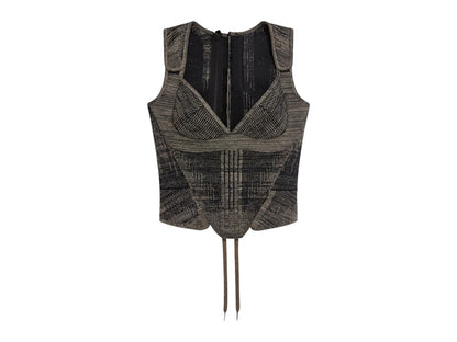Nike x KNWLS Women's Scythe Corset Black Beige