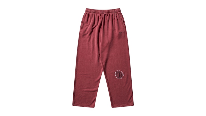 Nike x Martine Rose Fleece Pants Team Crimson Red