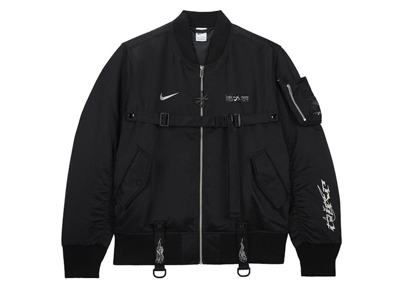 Nike x Megan Thee Stallion Bomber Jacket Black