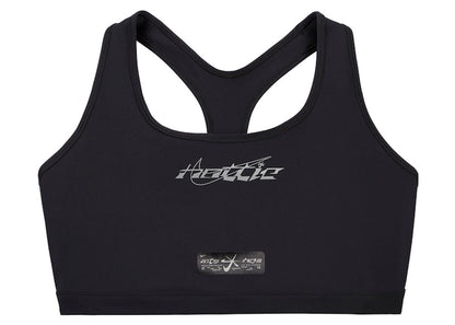 Nike x Megan Thee Stallion Women's Medium-Support Non-Padded Sports Bra (Plus Size) Black