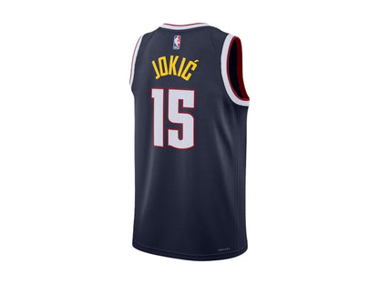 Nike x NBA Denver Nuggets Nikola Jokic Icon Edition Swingman Jersey Navy