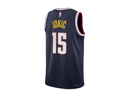 Nike x NBA Kids Denver Nuggets NikoLA Jokic Icon Edition Swingman Jersey Navy