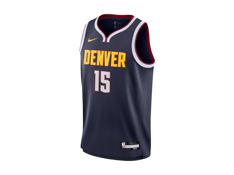 Nike x NBA Kids Denver Nuggets NikoLA Jokic Icon Edition Swingman Jersey Navy