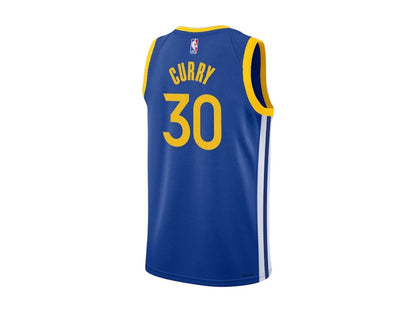 Nike x NBA Kids Golden State Warriors Stephen Curry Icon Edition Swingman Jersey Royal Blue