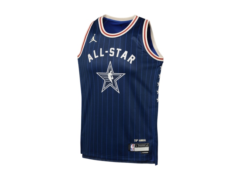 Nike x NBA Kids Jayson Tatum Jordan 2024 NBA All-Star Game Icon Edition Swingman Jersey Navy