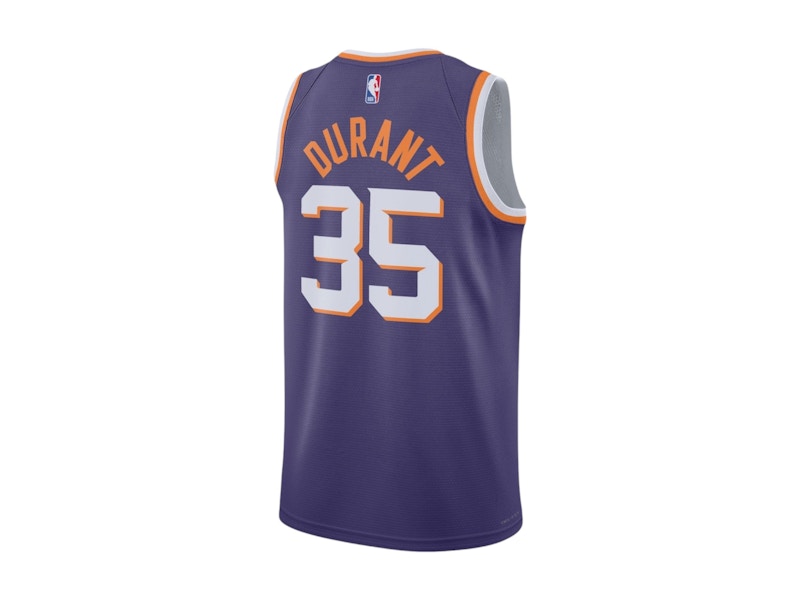 Nike x NBA Phoenix Suns Kevin Durant Icon Edition Swingman Jersey Purple