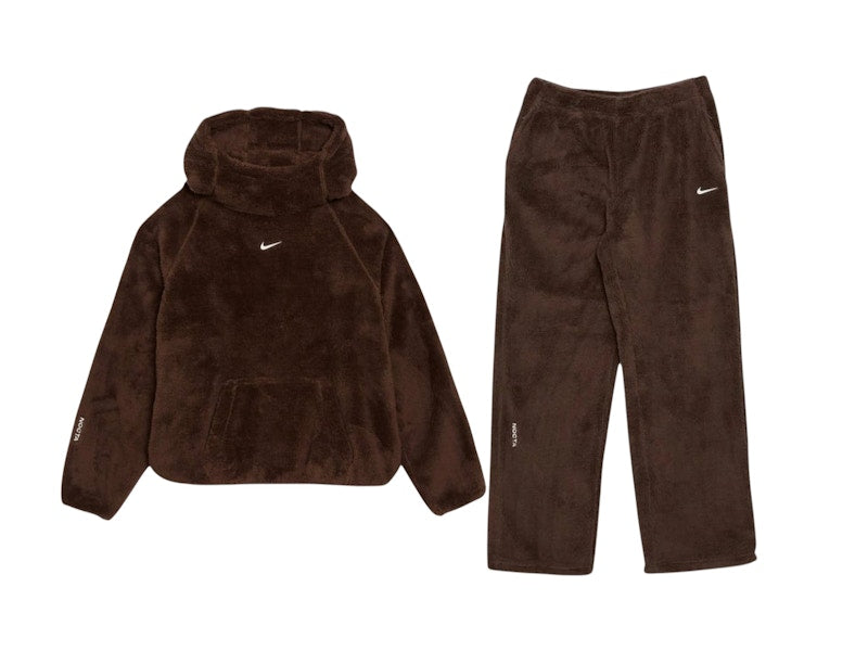 Nike x NOCTA Chalet Polar Men Tracksuit Set Brown