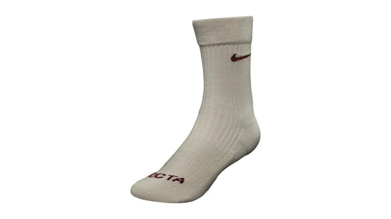 Nike x NOCTA Crew Socks 3 Pack Light Orewood Brown
