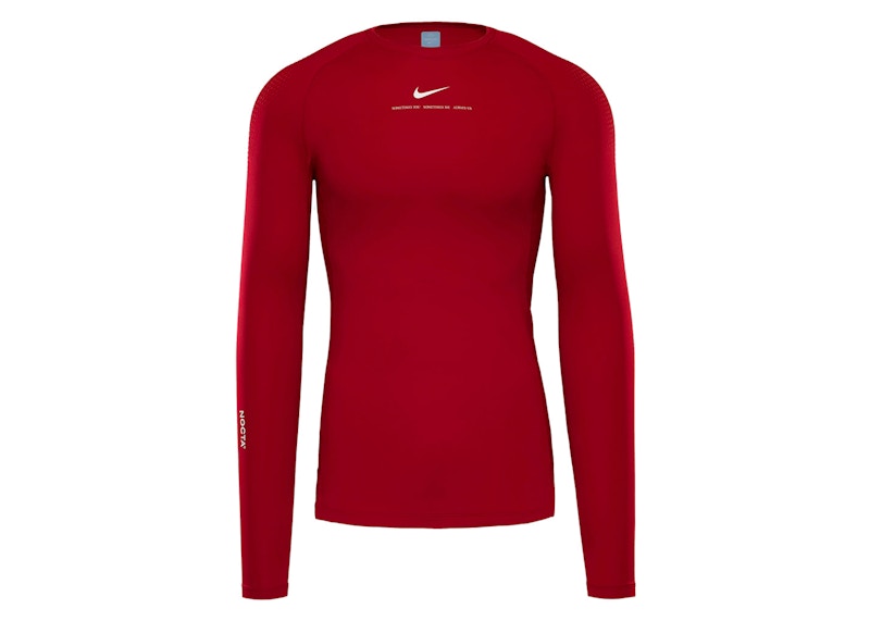 Nike x NOCTA L/S Base Layer Top University Red