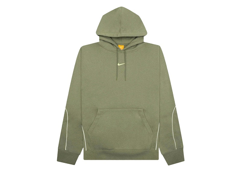 Nike x NOCTA NRG Fleece CS Hoodie (Asia Sizing) Oil Green/Light Liquid Lime