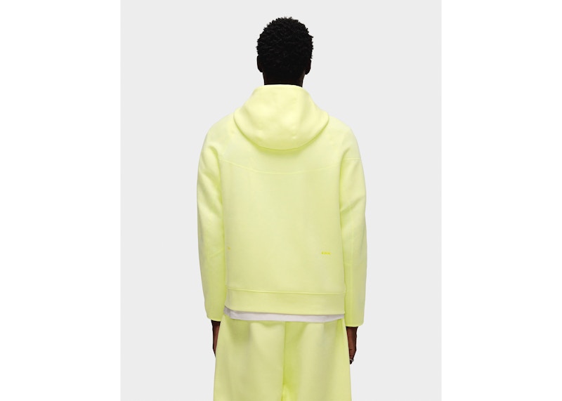 Nike x NOCTA NRG Tech Fleece Full Zip Hoodie Citron Tint/Vivid Sulfur