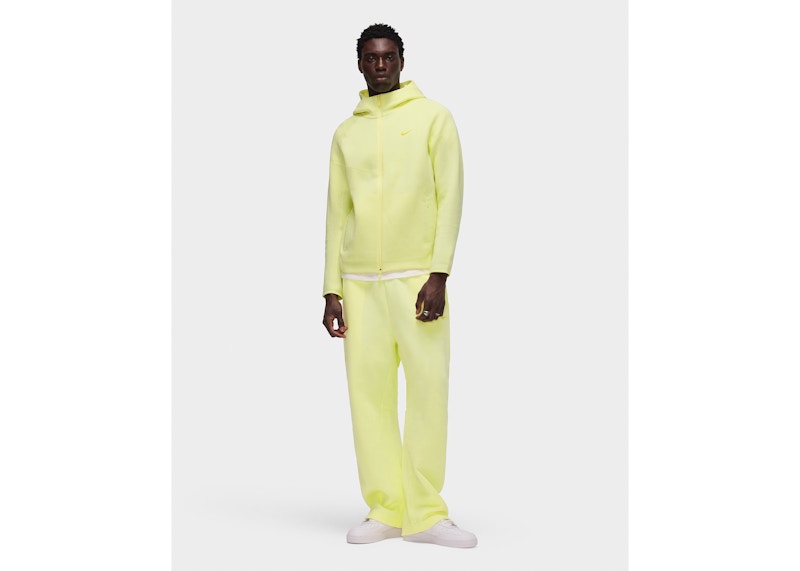 Nike x NOCTA NRG Tech Fleece Full Zip Hoodie Citron Tint/Vivid Sulfur