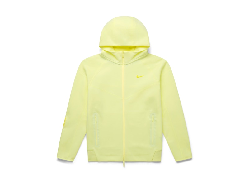 Nike x NOCTA NRG Tech Fleece Full Zip Hoodie Citron Tint/Vivid Sulfur