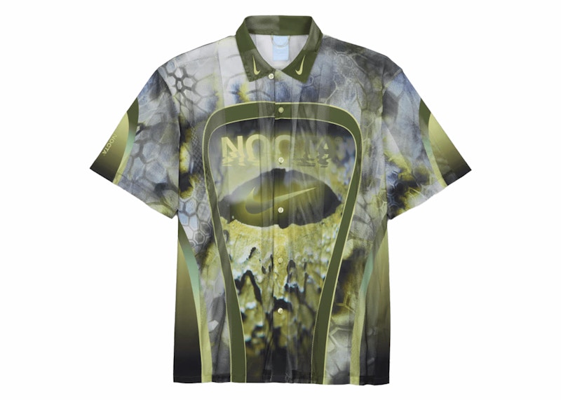 Nike x NOCTA Opal Tito Neeks Button Down Pilgrim/Oil Green/Black