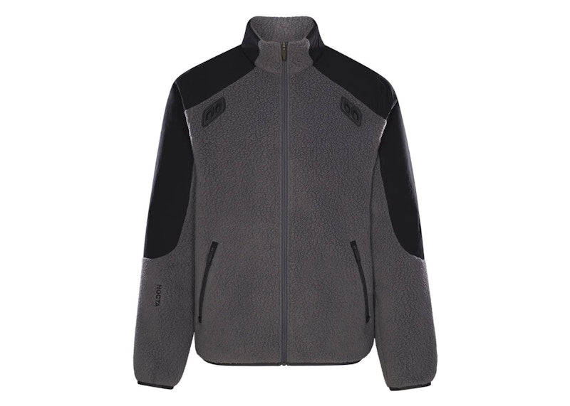 Nike x NOCTA Tahr Sherpa Zip-Up Jacket Iron Grey