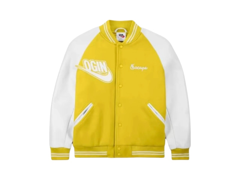 Nike x Nigo NRG Varsity Jacket (Asia Exclusive) Yellow